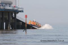 Cromer Lifeboat Launching On Service......